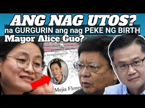 P N Pat Y Ni Mayor Alice Guo Ang Nag Peke Ng Birth Ni Mayor Alice Guo