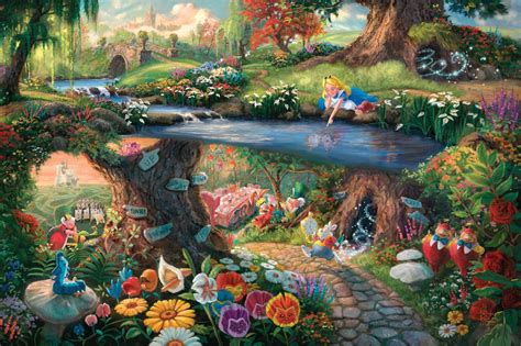 Alice In Wonderland Computer Wallpapers - Wallpaper Cave | Thomas ...