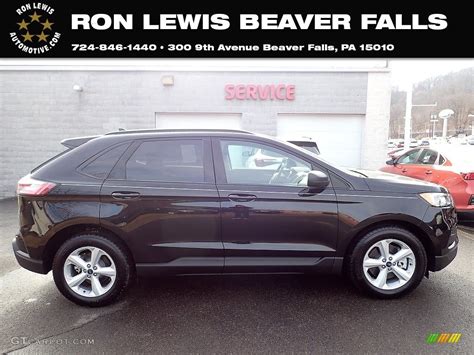 2020 Agate Black Ford Edge Se Awd 140804741 Photo 17