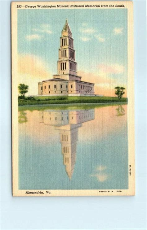 George Washington Masonic National Memorial From The South Alexandria