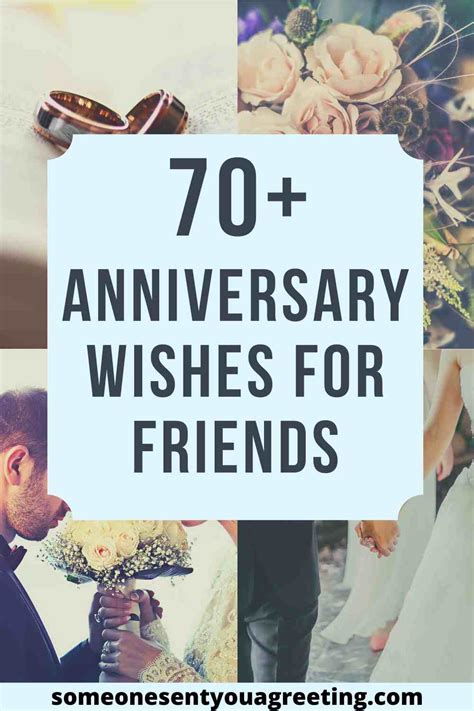 70 Happy Anniversary Wishes For Friends Someone Sent You A Greeting