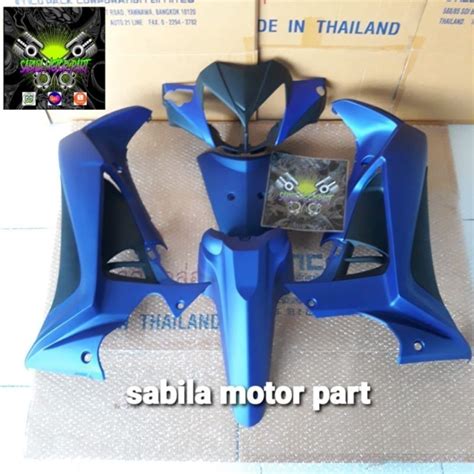 Jual Full Set Cover Body Sayap Depan Honda Supra X R Batman Warna