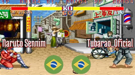 FT5 Sf2ce Naruto Sennim BR Vs Tubarao Oficial BR Street Fighter