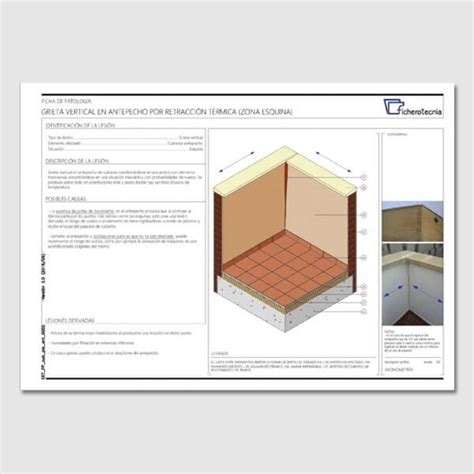 Detalles Constructivos DWG Para Reparar Antepechos Con Grietas Y