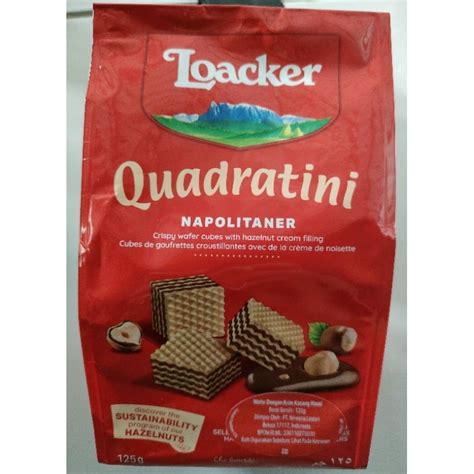 Jual Loacker Wafer Hazelnut Shopee Indonesia