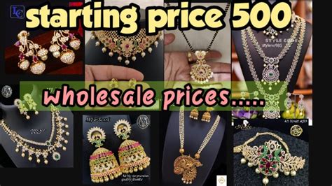 One Gram Gold Jewellery Collection Wholesale Prices Super Quality