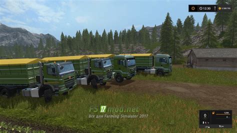 Пак грузовиков Fliegl для игры Farming Simulator 2017