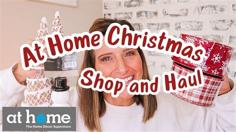 NEW AT HOME CHRISTMAS SHOP WITH ME AND HAUL 2023 DECORATING IDEAS