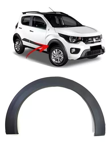 Moldura Dianteira Paralama Direito Fiat Mobi Way Trekking Escorrega O