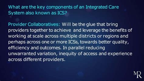 Nhs Pathway Towards An Integrated Care System Pptx