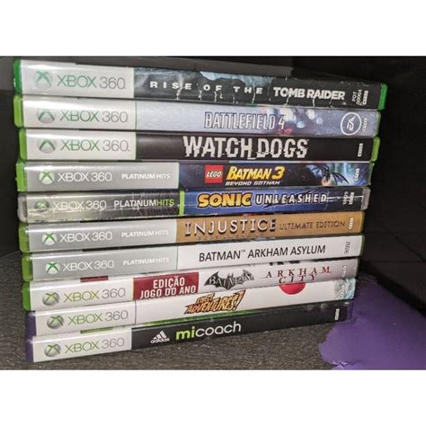 Jogos Xbox 360 Originais Midia Física Shopee Brasil