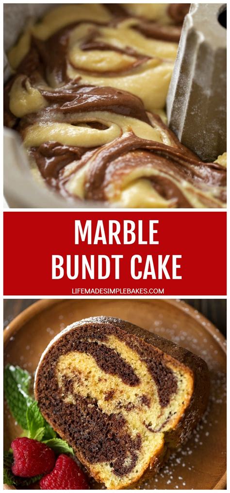 Marble Bundt Cake Life Made Simple