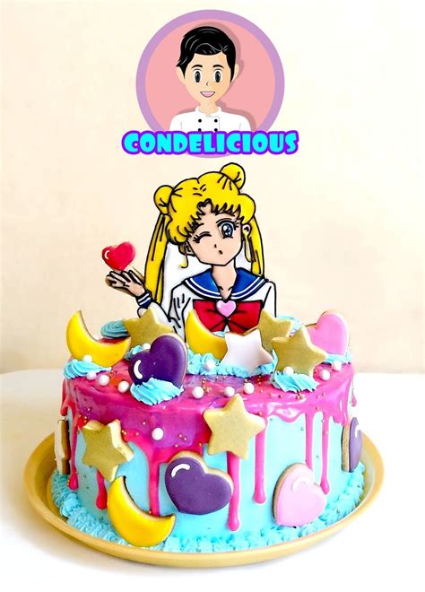 Descubrir 34 Imagen Pastel Decorado De Sailor Moon Abzlocal Mx