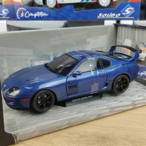 Solido Toyota Supra Mk4 A80 Street Fighter Blue 1993 1 18 Neuf Boite