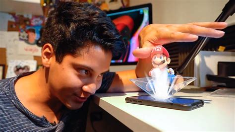 Cómo hacer un holograma casero con tu celular DIY TUTORIAL YouTube