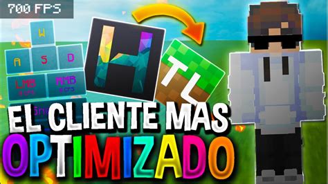 👉¡el Nuevo Mejor Cliente Para Minecraft No Premium Boost Fps 😱