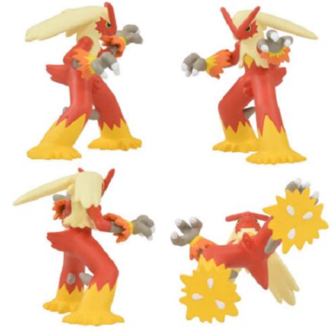 Pokemon Blaziken Action Figures Toys Moncolle Academy Takara Tomy Ebay