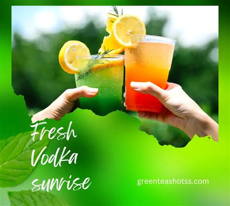 Easy Vodka Sunrise Cocktail Recipe With Orange Juice And Grenadine