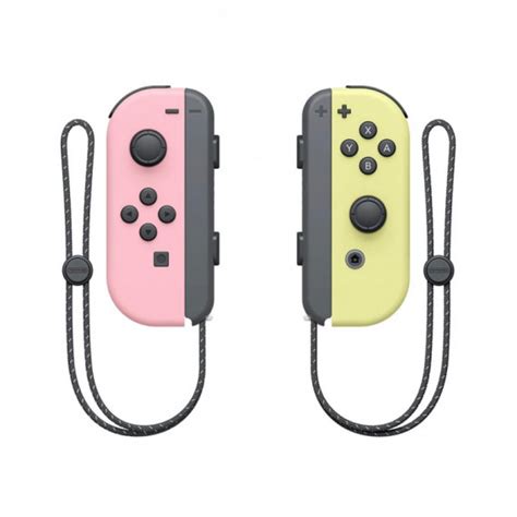 Nintendo Switch Mando Joy Con Pair Rosa Amarillo Guanxe Atlantic