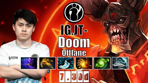 Doom Offlane IG JT EVERY CARRY S NIGHTMARE IN DOTA 2 7 30d