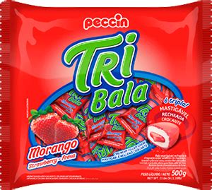 Big FestasBig FestasBALA MASTIGÁVEL TRIBALA MORANGO 500G 01 UNIDADE