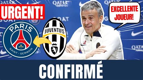 DERNIÈRES NOUVELLES LA STAR DE LA JUVENTUS PRÊTE À BRILLER À PSG