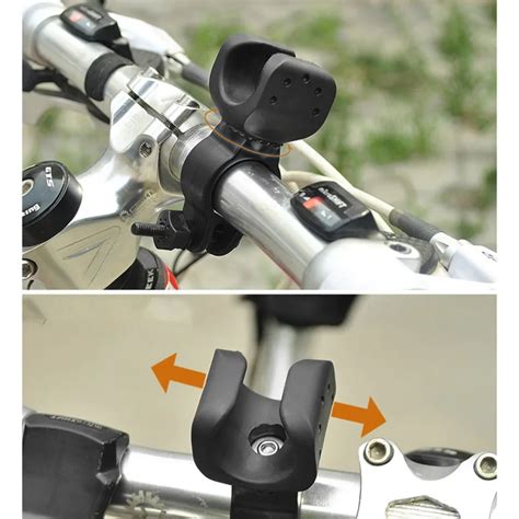 360 Degree Rotation Universal Bicycle Headlight Holder Flashlight Rack