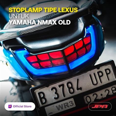 Jual Stoplamp Lampu Belakang NMAX OLD Model Lexus Sein Running LED Ori