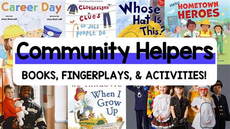 Best Community Helper Books Fingerplays And Activities For Preschoolers