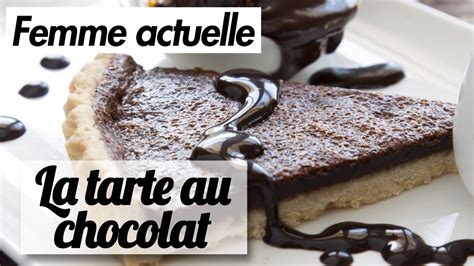 La recette de la tarte au chocolat de Frédéric Anton Recettes de chef