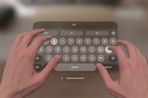 Apple Vision Pro Air Typing Experience Takes A Small Step Toward