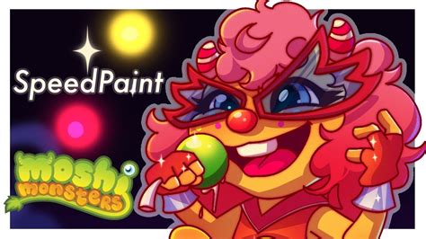 Moshi Monsters Fanart Sweet Tooth Speedpaint Youtube