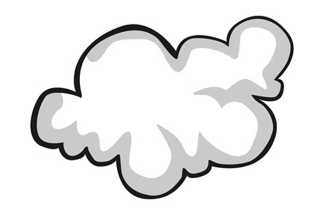 White Cloud With Transparent Background 24034095 PNG