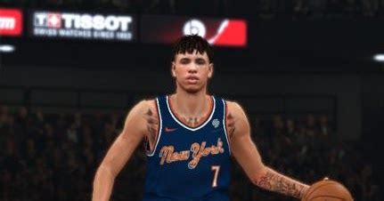 Lamelo Ball Cyberface Hair And Body Model Dual Version By