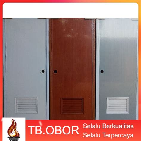 Jual Pintu Kamar Mandi Pvc Lux Grade Premium Motif Warna Ventilasi