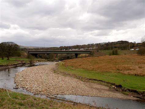 River Irwell Near Ewood Bridge © David Dixon Geograph Britain And