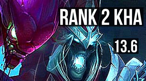 KHA Vs KARTHUS JNG Rank 2 Kha 65 Winrate Legendary TR