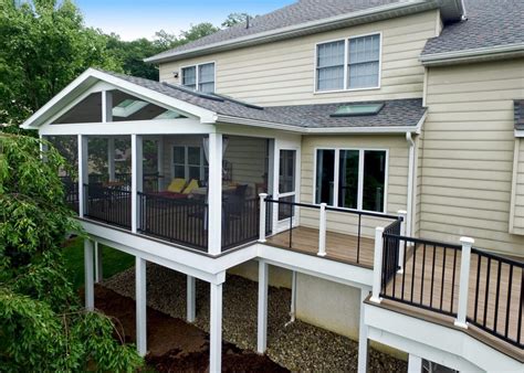elevated deck designs safety features   ground decks