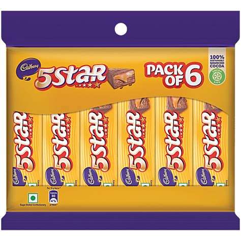 Buy Cadbury 5 Star Chocolate Bar Online At Best Price Of Rs 54 Bigbasket