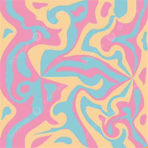 Wavy Swirl Seamless Pattern In Background Pattern S