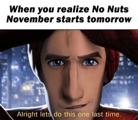 10 Hilarious No Nut November Memes