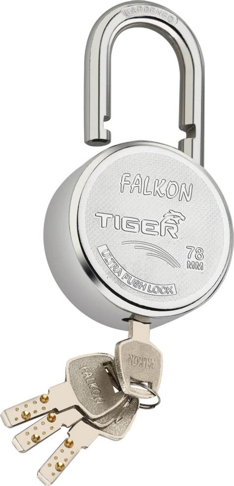 Falkon Silver Key Safety Padlocks Padlock Size Mm Chrome At Rs