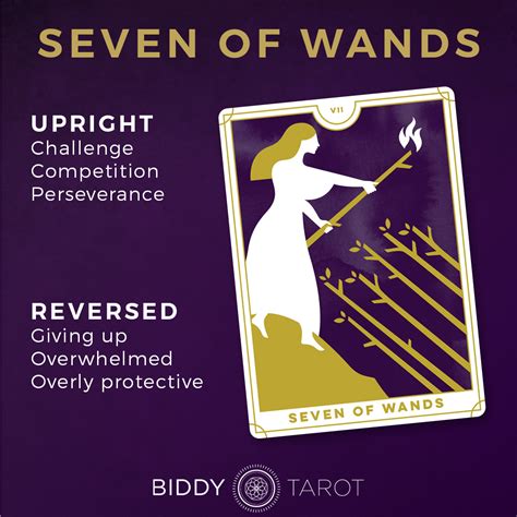 Seven Of Wands Tarot Card Meanings Biddy Tarot 55 OFF