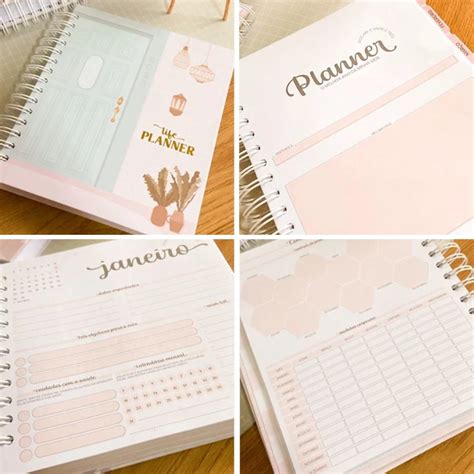 Planner Personalizado Datado Escolha Sua Capa Elo