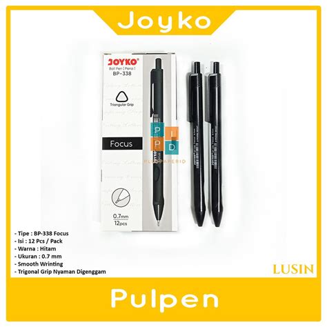 Jual JOYKO Pulpen Ballpen BP 338 0 7mm Lusin Shopee Indonesia