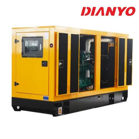 Reliable Open Type Super Silent Genset 280kva Diesel Power Generator