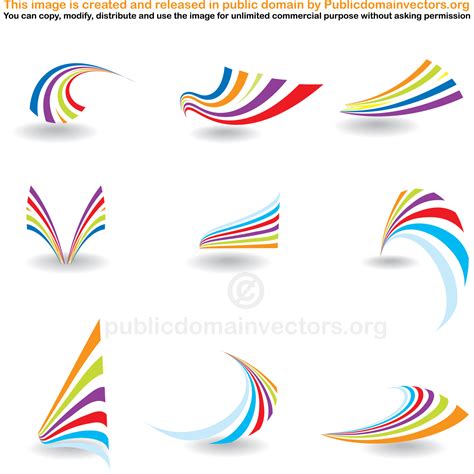 Vector for free use: Logo vector set