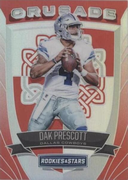 2017 Panini Rookies Stars Crusade Red 15 Dak Prescott Dak