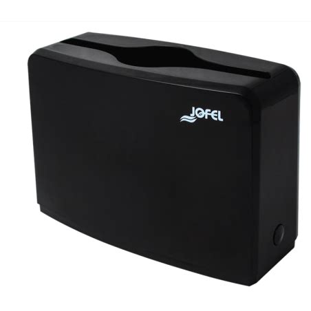 Dispensador De Toalla Interdoblada De Mesa Negro Jofel Ah