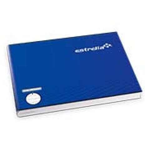 Estrella CUADERNO ESTRELLA ENGRAPADO ITALIANA RAYA 50 HJS